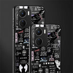 all is better in black back phone cover | glass case for vivo y16