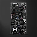all is better in black back phone cover | glass case for vivo y35 4g