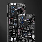 all is better in black back phone cover | glass case for oneplus 9