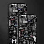 all is better in black glass case for iphone 7 image-2