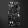 all is better in black glass case for iphone se 2020 image
