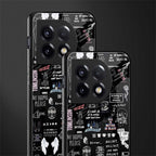all is better in black back phone cover | glass case for oneplus 11