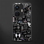 all is better in black back phone cover | glass case for vivo t1 44w 4g