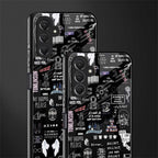 all is better in black back phone cover | glass case for samsun galaxy a24 4g