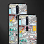american teen sticker collage glass case for oppo f11 pro image-2