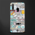 american teen sticker collage glass case for vivo u20 image