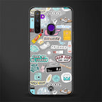 american teen sticker collage glass case for realme 5 image