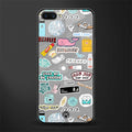 american teen sticker collage glass case for realme c1 image