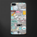 american teen sticker collage glass case for realme c1 image