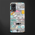 american teen sticker collage glass case for vivo x60 pro image