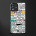american teen sticker collage glass case for vivo v23 pro 5g image