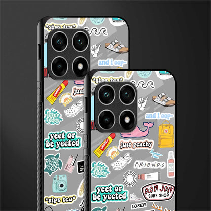 american teen sticker collage glass case for oneplus 10 pro 5g image-2