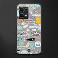 american teen sticker collage back phone cover | glass case for oppo f21 pro 4g