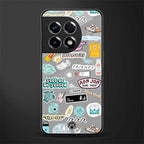 american teen sticker collage back phone cover | glass case for oneplus 11r