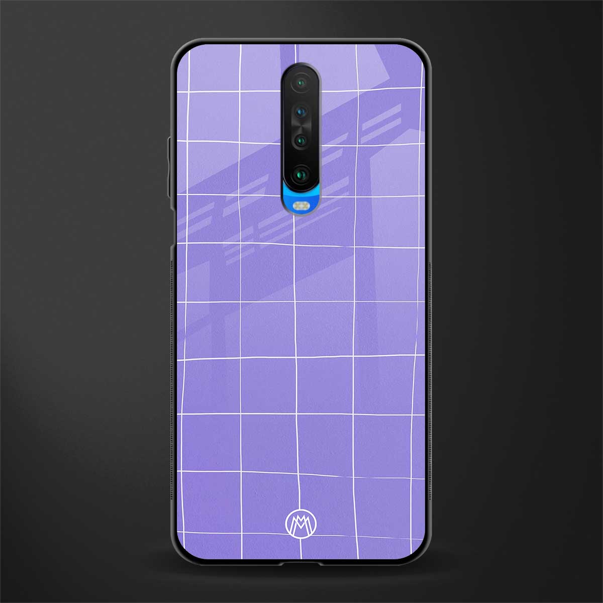 amethyst soul glass case for poco x2 image