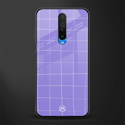 amethyst soul glass case for poco x2 image