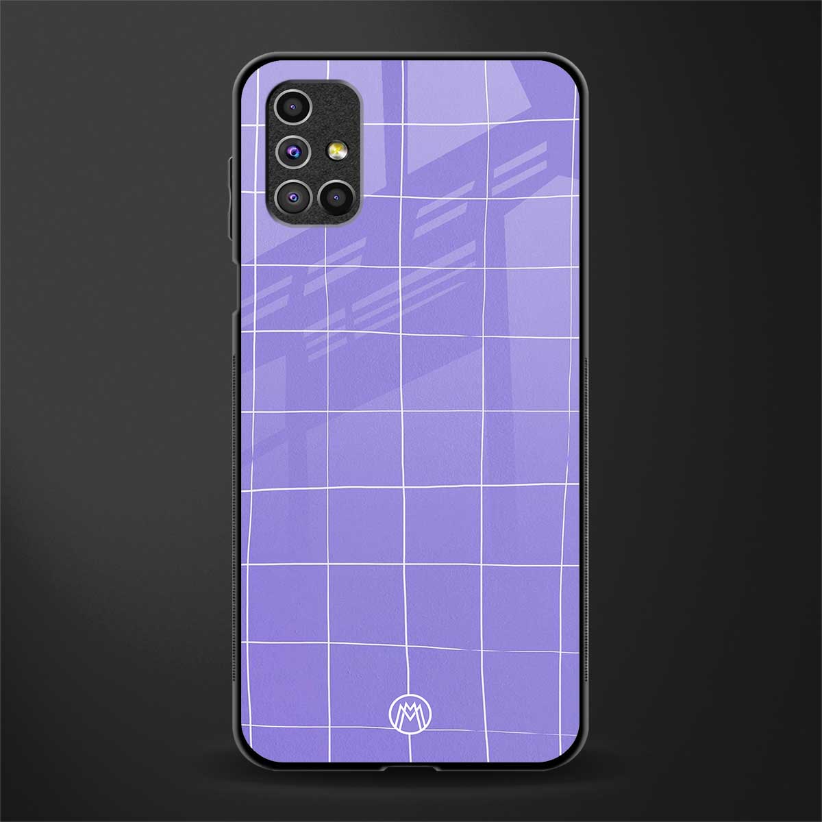 amethyst soul glass case for samsung galaxy m51 image