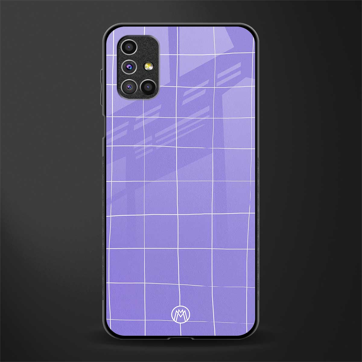 amethyst soul glass case for samsung galaxy m31s image