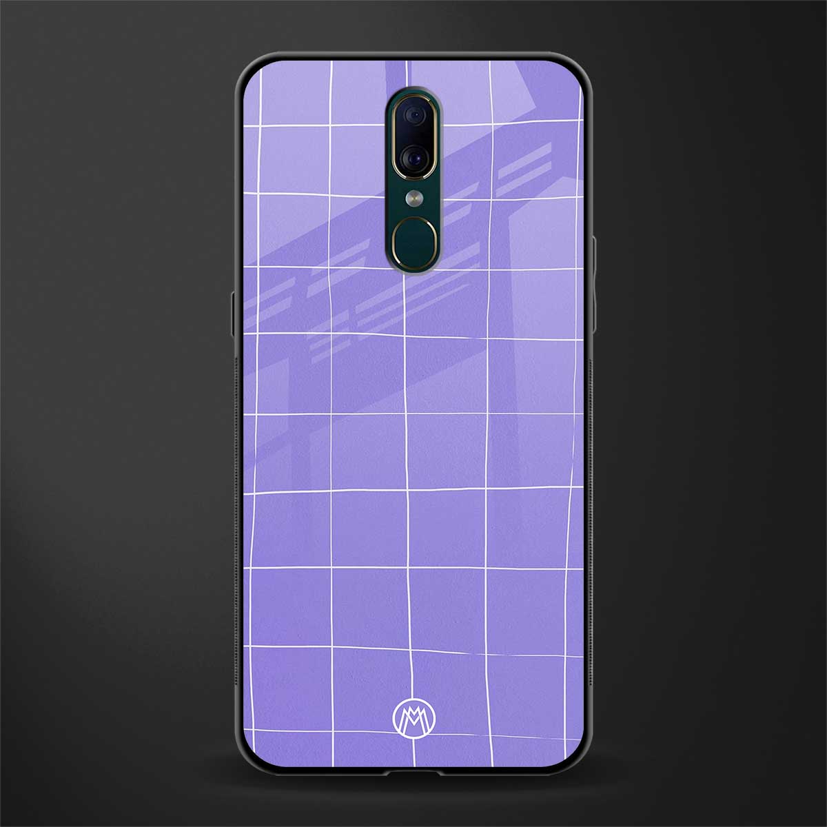 amethyst soul glass case for oppo a9 image