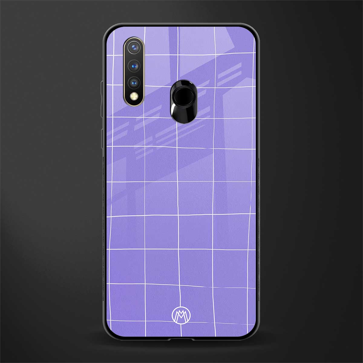 amethyst soul glass case for vivo u20 image