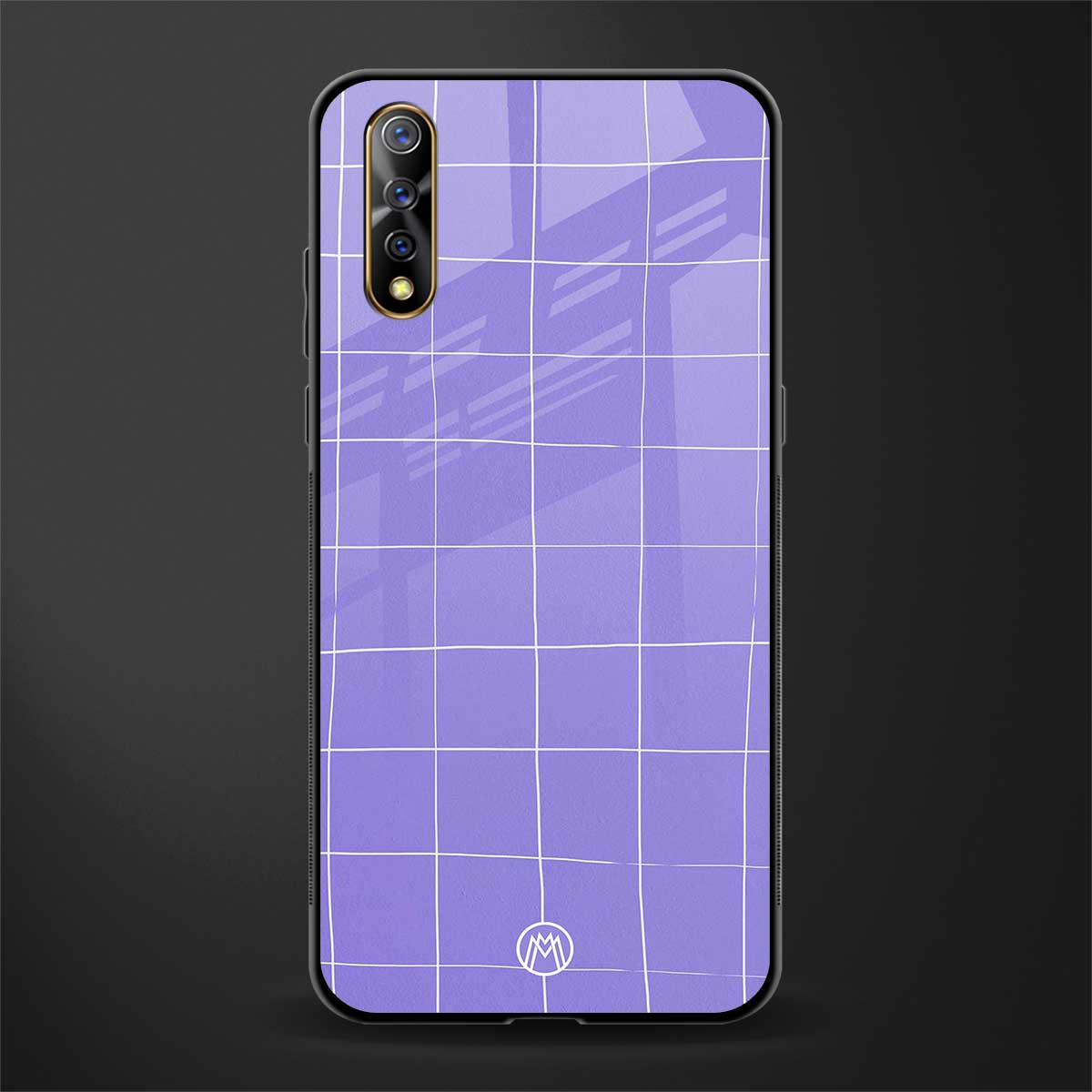amethyst soul glass case for vivo s1 image
