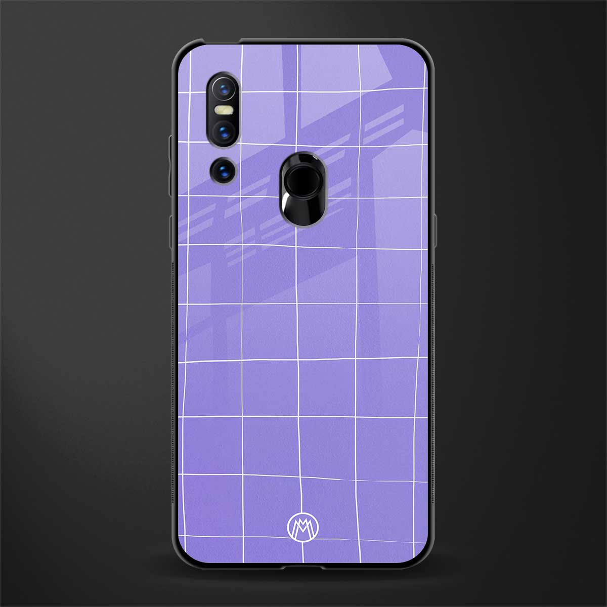 amethyst soul glass case for vivo v15 image
