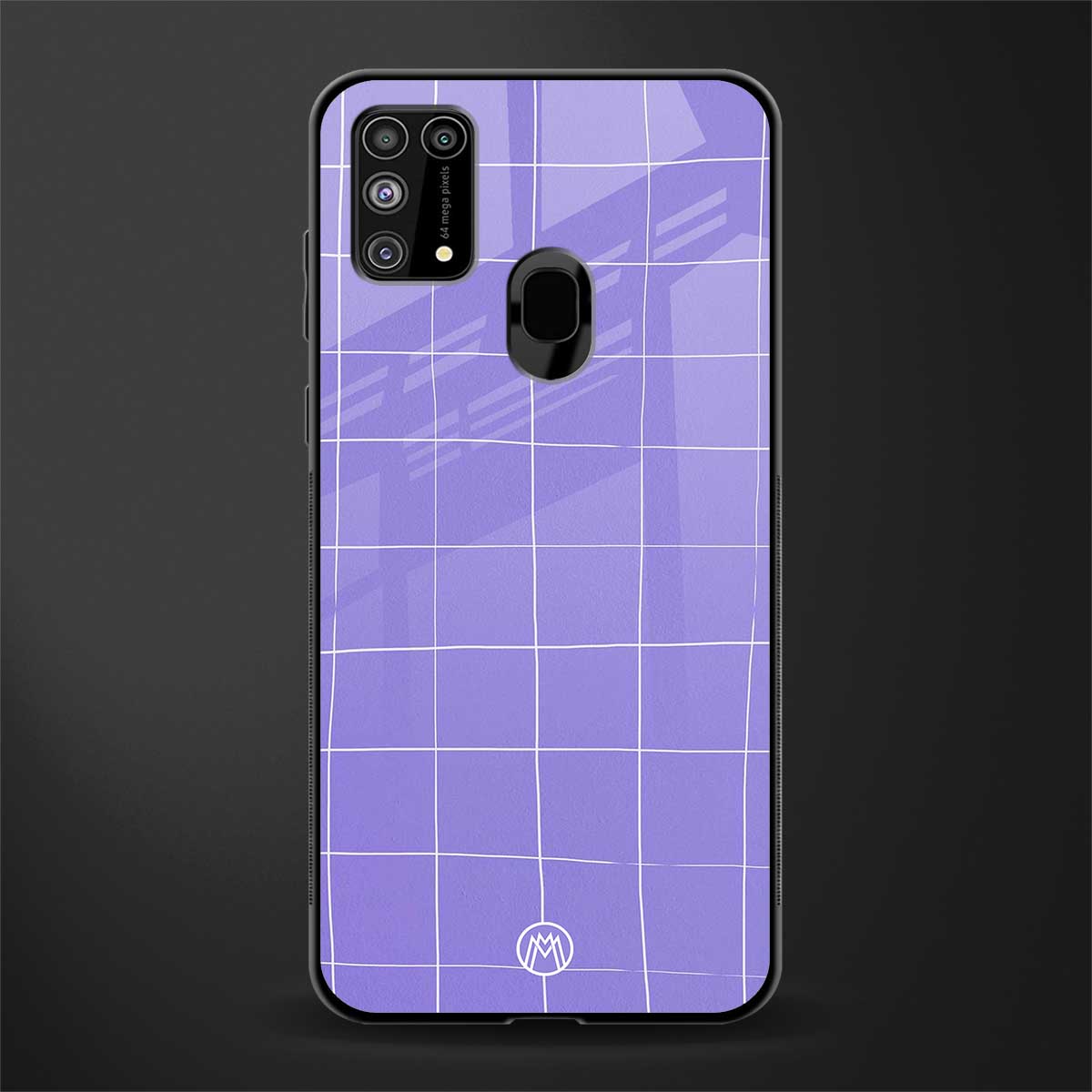 amethyst soul glass case for samsung galaxy m31 image