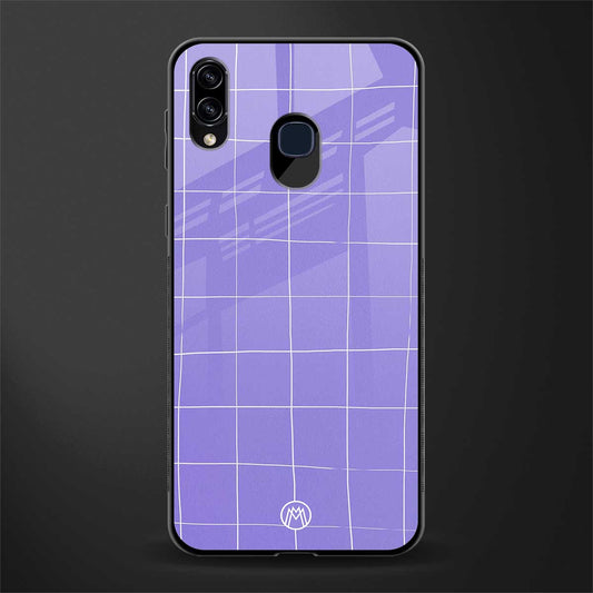 amethyst soul glass case for samsung galaxy a20 image