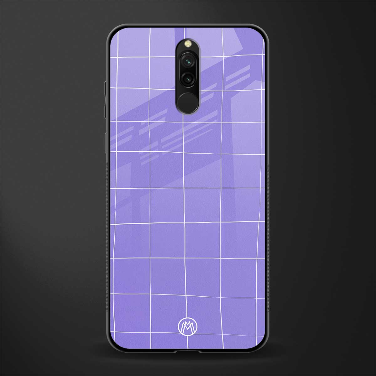 amethyst soul glass case for redmi 8 image