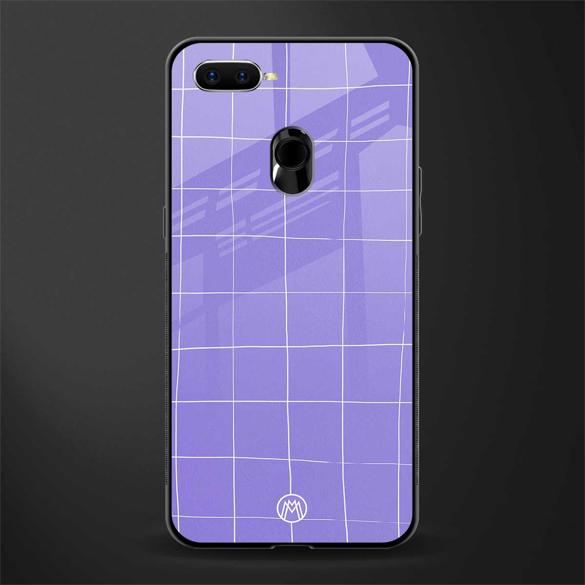 amethyst soul glass case for oppo a12 image