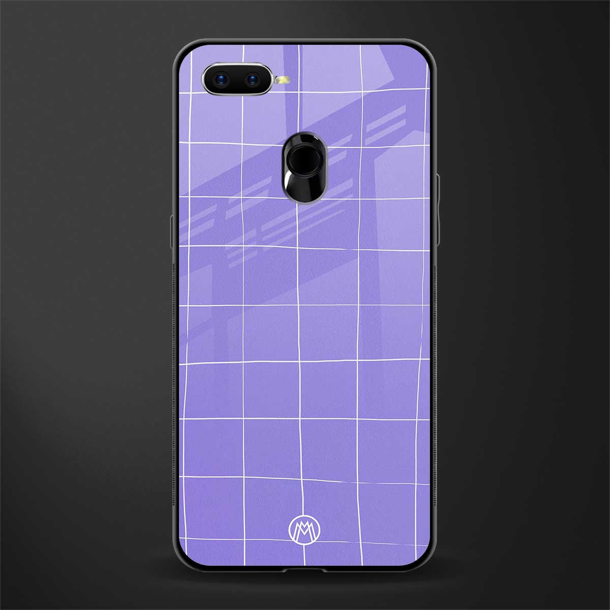 amethyst soul glass case for oppo a7 image