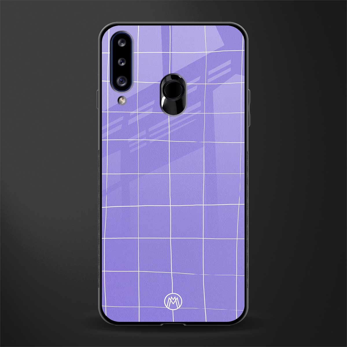 amethyst soul glass case for samsung galaxy a20s image