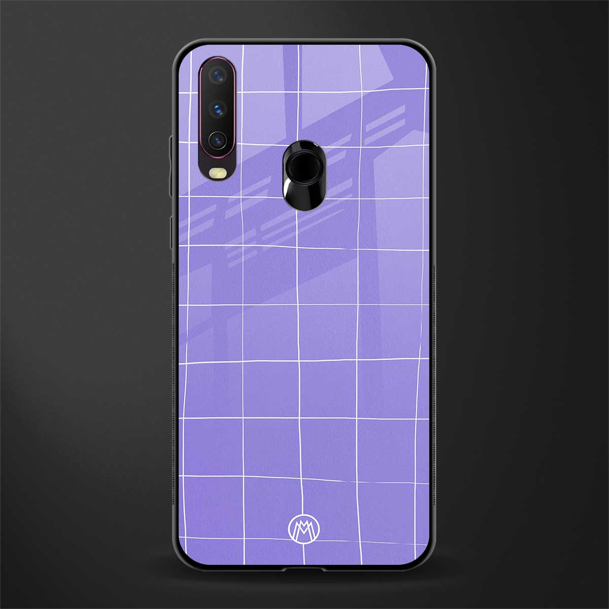 amethyst soul glass case for vivo y17 image