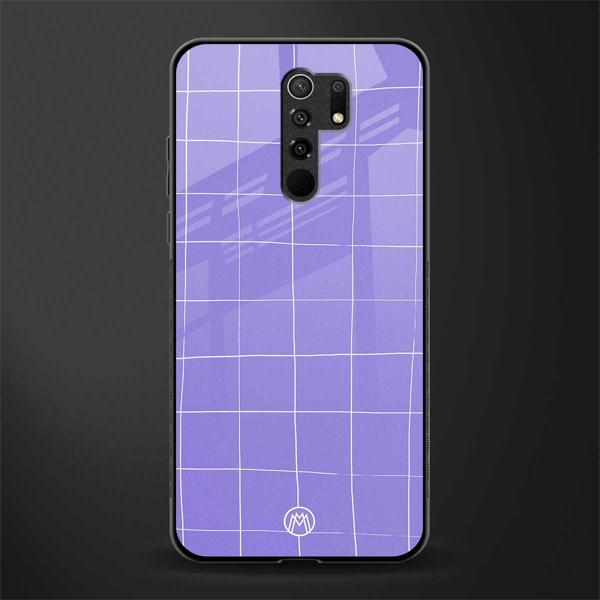amethyst soul glass case for poco m2 image