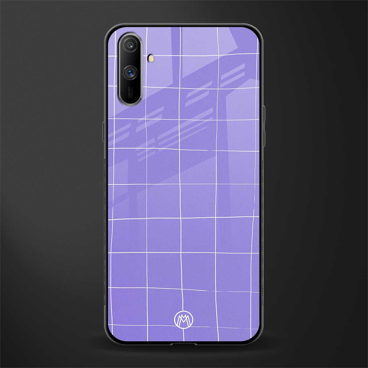 amethyst soul glass case for realme c3 image