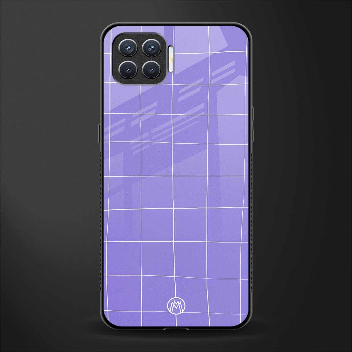 amethyst soul glass case for oppo f17 image