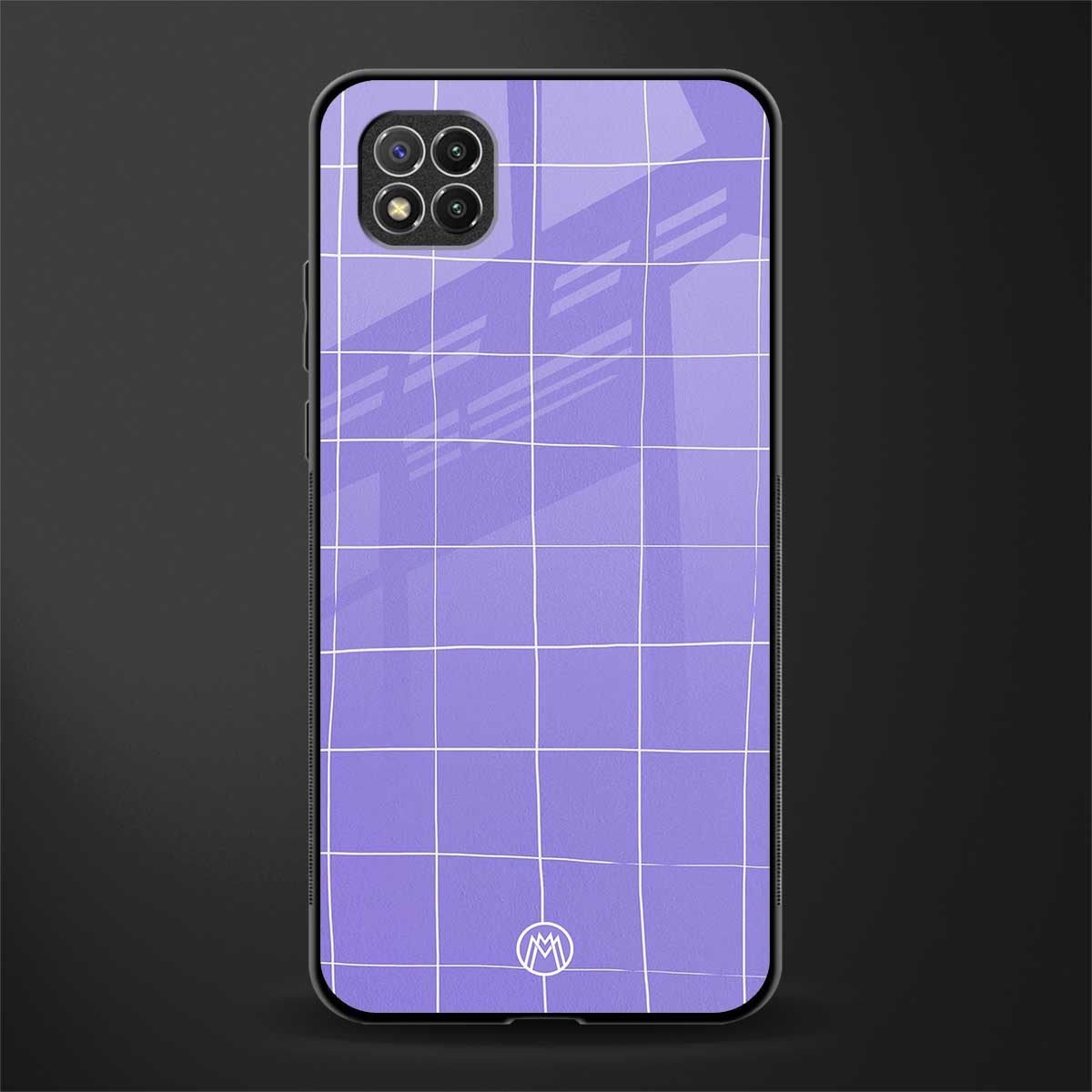 amethyst soul glass case for poco c3 image