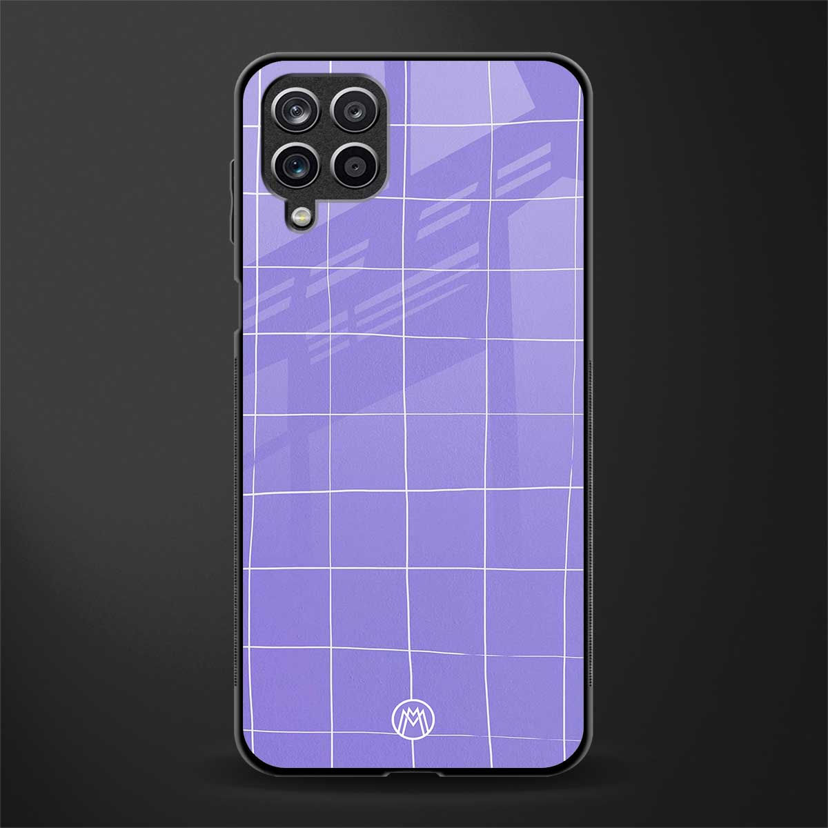 amethyst soul glass case for samsung galaxy m12 image