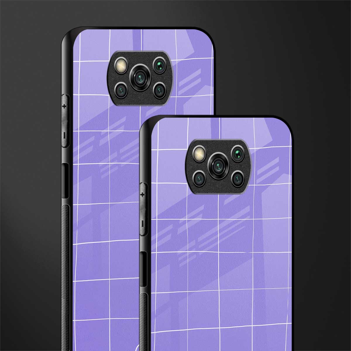 amethyst soul glass case for poco x3 image-2