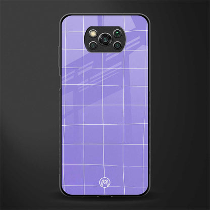 amethyst soul glass case for poco x3 image