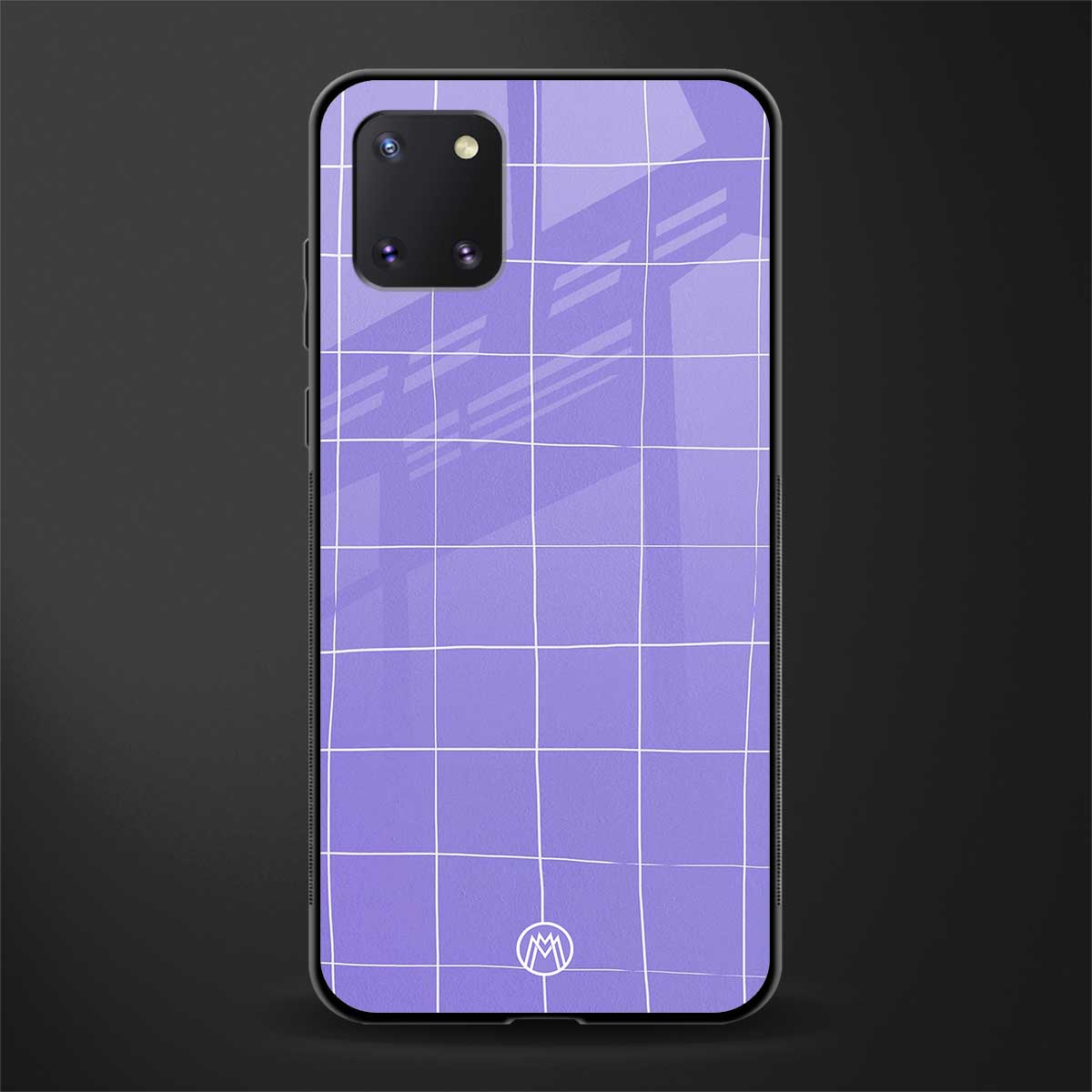 amethyst soul glass case for samsung a81 image