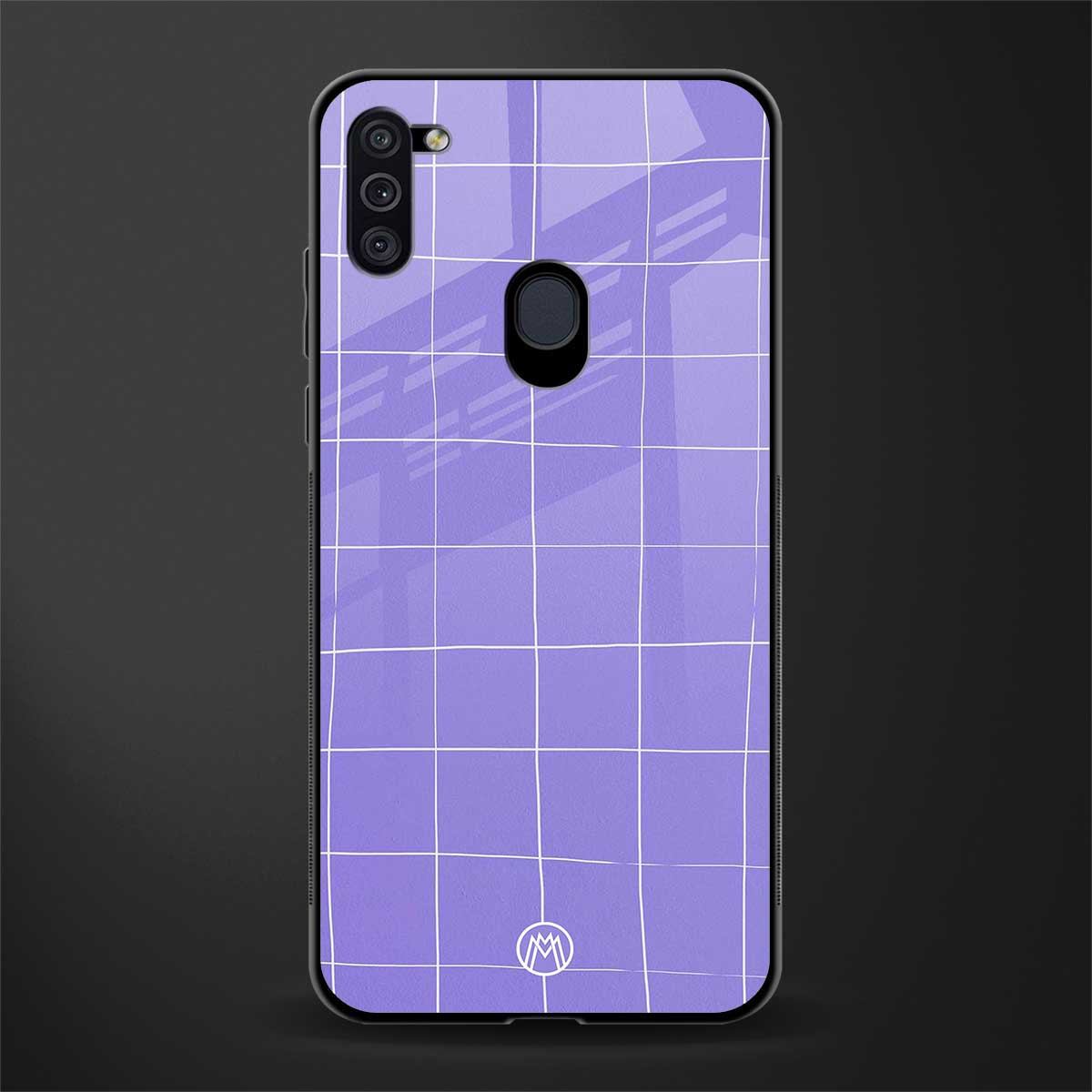 amethyst soul glass case for samsung galaxy m11 image