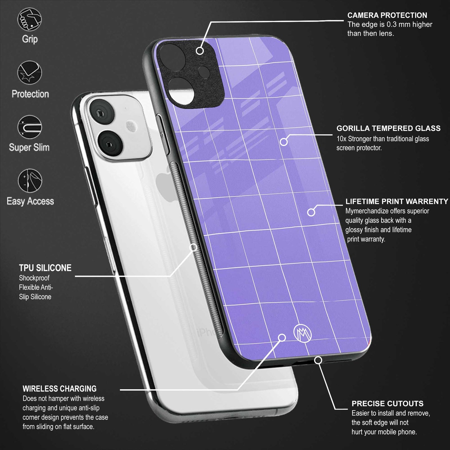 amethyst soul glass case for oneplus 6 image-4