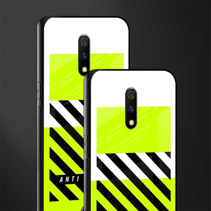 anti social glass case for realme x image-2