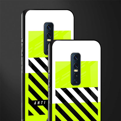 anti social glass case for vivo v17 pro image-2