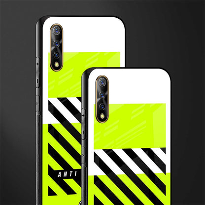 anti social glass case for vivo z1x image-2