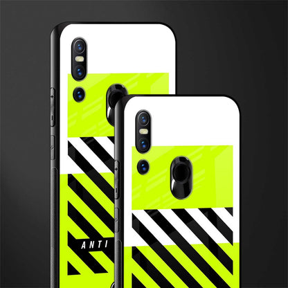 anti social glass case for vivo v15 image-2