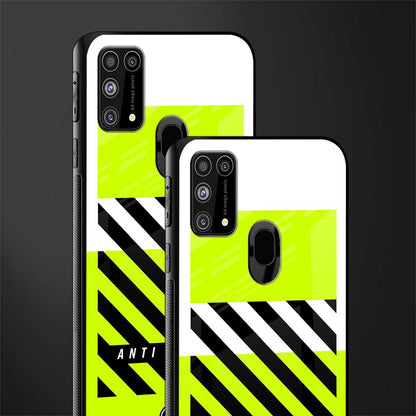 anti social glass case for samsung galaxy m31 prime edition image-2