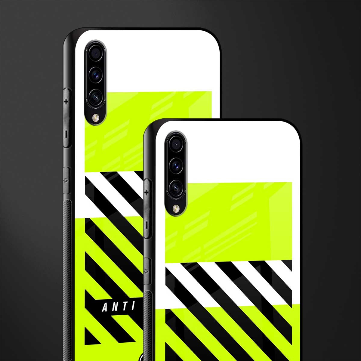 anti social glass case for samsung galaxy a50 image-2