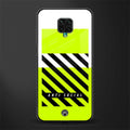 anti social glass case for redmi note 9 pro image